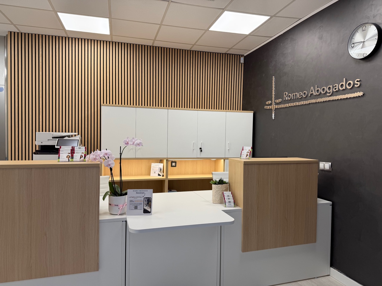 Zona d'atenció interior a Romeo Abogados